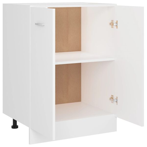 vidaXL Ντουλάπι Δαπέδου Lyon Λευκό 60x46x81,5 εκ. Επεξ. Ξύλο