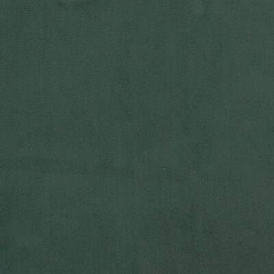 vidaXL Κεφαλάρι Κρεβατιού Σκούρο Πράσινο 80 x 5 x 78/88 εκ. Βελούδινο