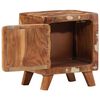 vidaXL Κομοδίνο 40x32x46 cm Στερεό ξύλο αναγεννημένο