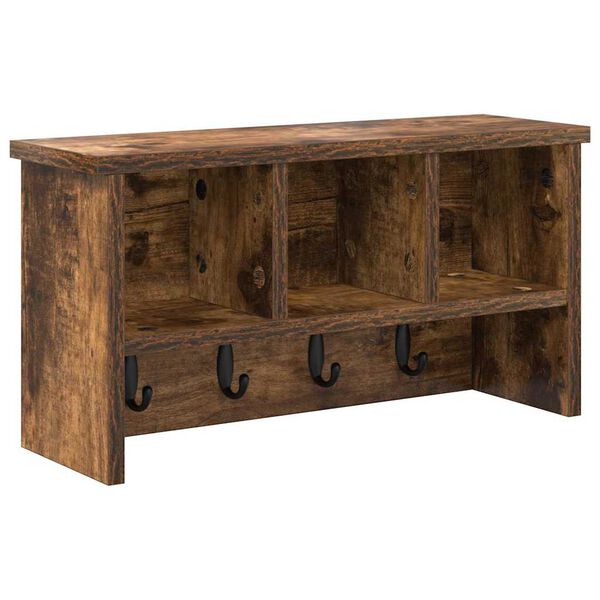 vidaXL &Tau;&omicron;ί&chi;&omicron;&upsilon; &Kappa;&rho;&epsilon;&mu;ά&sigma;&tau;&rho;&alpha; &mu;&epsilon; &rho;ά&phi;&iota; &Kappa;&alpha;&pi;&nu;&iota;&sigma;&tau;ή &delta;&rho;&upsilon;&sigmaf; 50 x 16 x 26 &epsilon;&kappa;