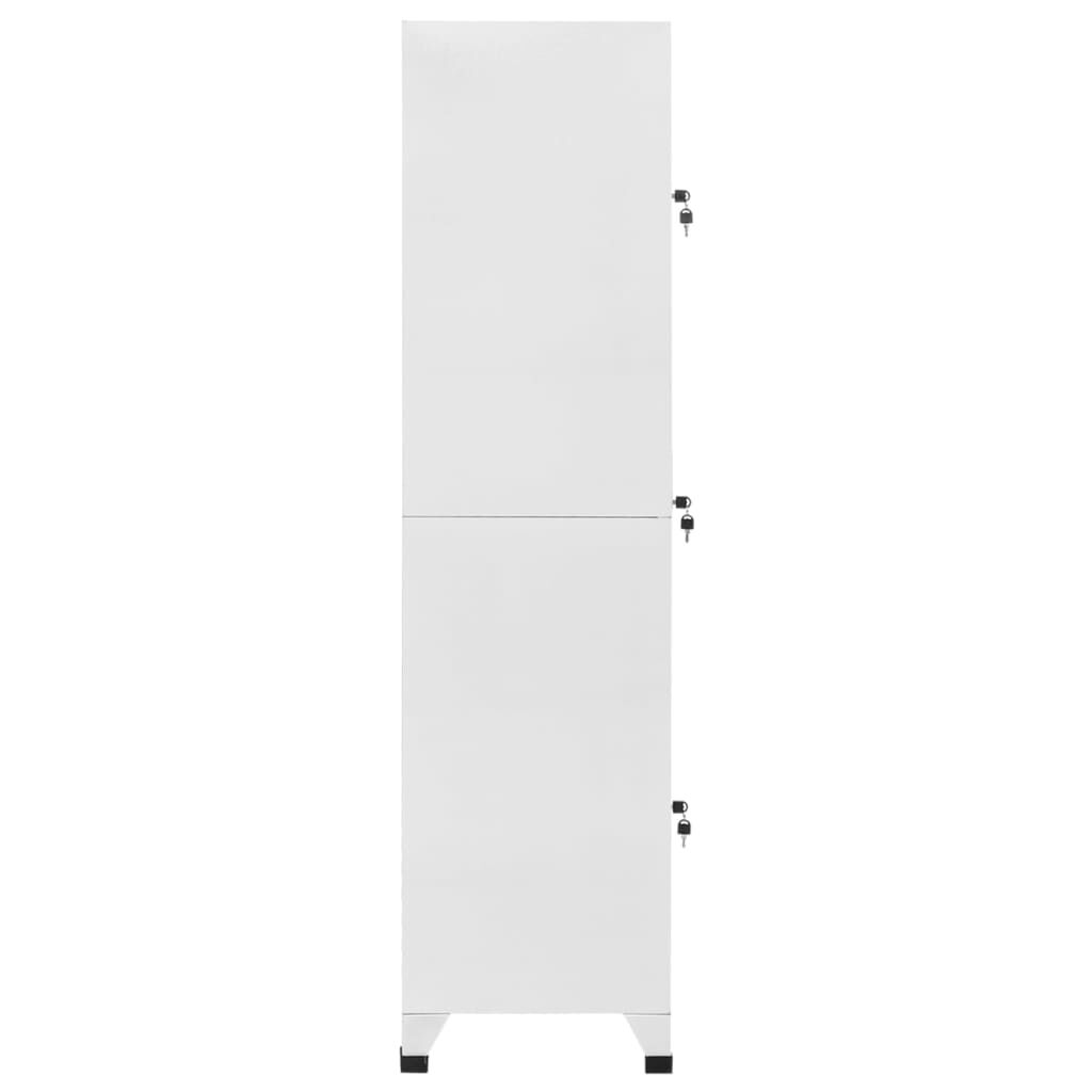 vidaXL Φοριαμός 38 x 45 x 180 εκ. με 3 Τμήματα