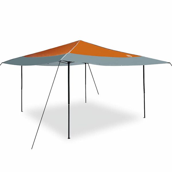 vidaXL Σκηνή Canopy Pop-up Πορτοκαλί 400 x 400 cm ύφασμα