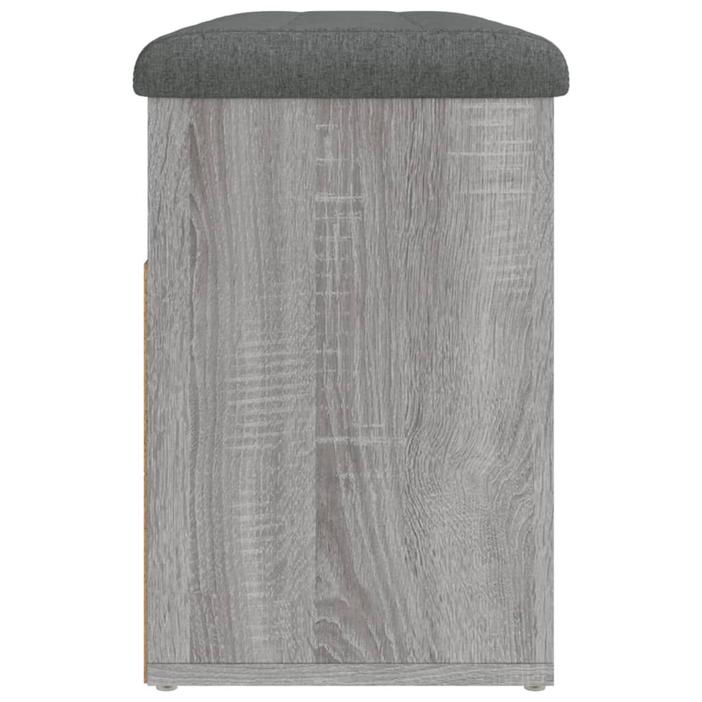 vidaXL Παπουτσοθήκη Γκρι Sonoma 82x32x45,5 εκ. από Επεξεργασμένο Ξύλο