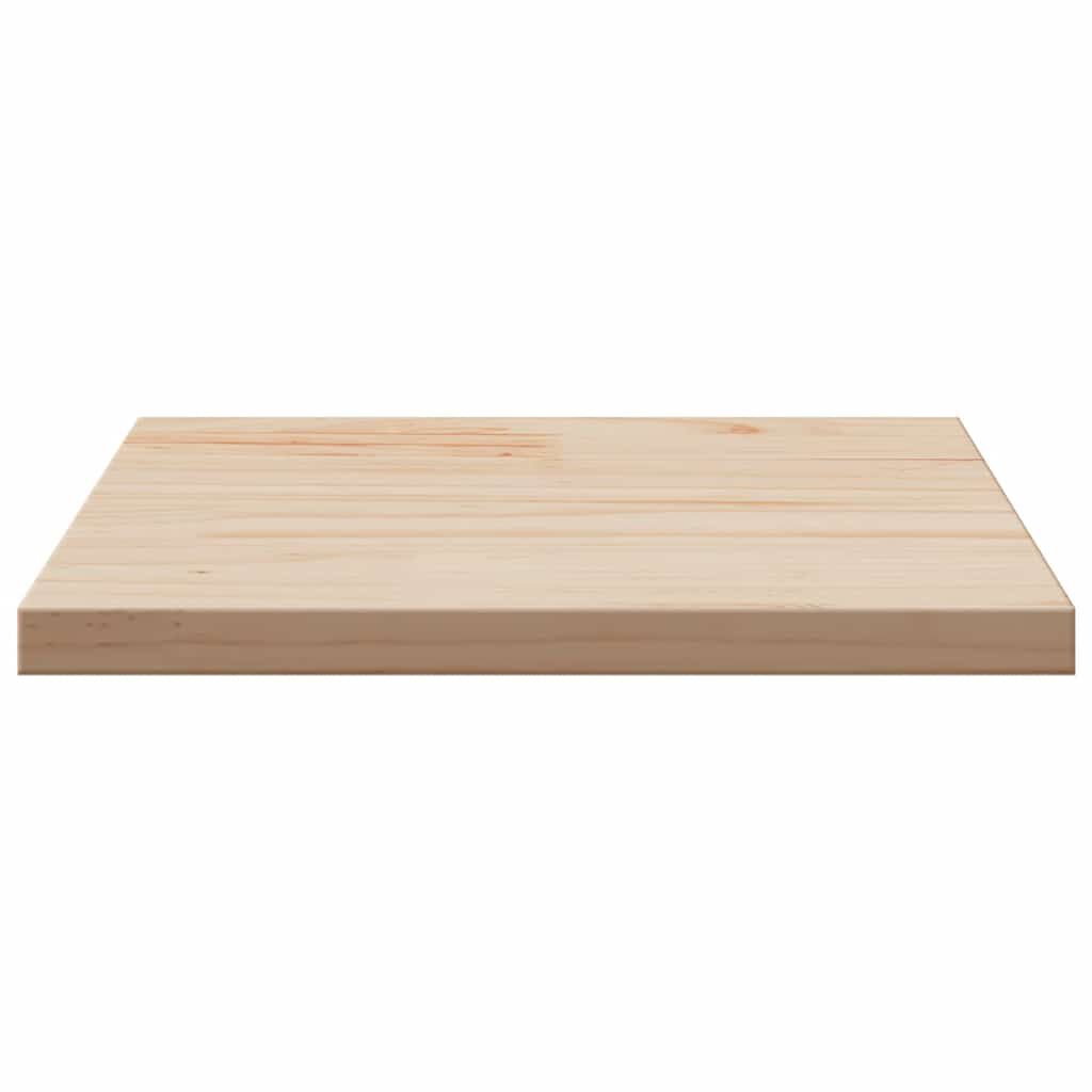 vidaXL Επιφάνεια Τραπεζιού Τετράγωνη 40x40x1,7 εκ. Μασίφ Ξύλο Πεύκου