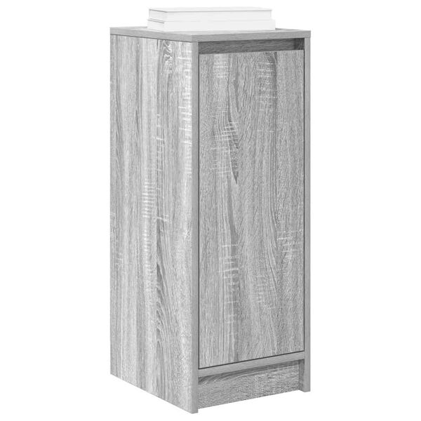 vidaXL Παπουτσοθήκη Γκρι Sonoma 29,5x34x76 εκ. Επεξεργασμένο Ξύλο