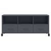 vidaXL Έπιπλο Τηλεόρασης Ανθρακί 100,5x39x43,5εκ. Ατσάλι