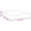 vidaXL Μαξιλάρι Παλέτας Πράσινο 60x60x9,5 εκ. Ύφασμα