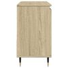 vidaXL Ντουλάπι Νιπτήρα Μπάνιου Sonoma Δρυς 65x33x60 εκ. Επεξ. Ξύλο