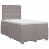 vidaXL &Kappa;&rho;&epsilon;&beta;ά&tau;&iota; box spring &mu;&epsilon; &sigma;&tau;&rho;ώ&mu;&alpha; Taupe 120 x 200 cm Ύ&phi;&alpha;&sigma;&mu;&alpha;