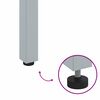 vidaXL Υπαίθρια Τραπέζια Φυσικό και γκρι 150 x 90 x 75 cm