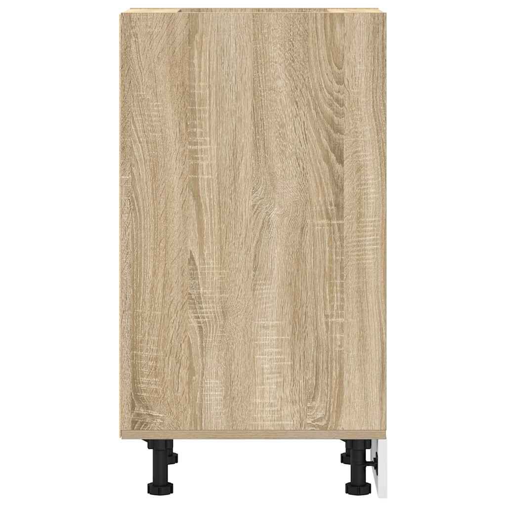 vidaXL Κάτω ντουλάπι Riga Sonoma Oak 40x44,5x81,5 cm