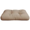 vidaXL Μαξιλάρι Παλέτας Taupe 50 x 50 x 12 εκ. Υφασμάτινο