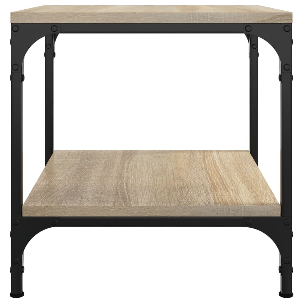 vidaXL Τραπεζάκια Σαλονιού 2 τεμ. Sonoma Δρυς 40x40x40 εκ. Επεξ. Ξύλο