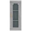 vidaXL Ντουλάπι Τοίχου Κρεμαστό Γκρι sonoma 34,5x34x90 εκ.