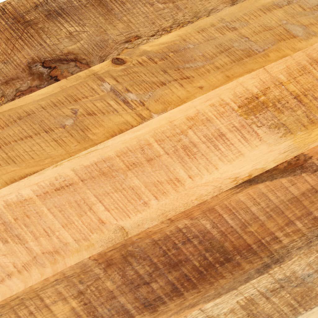 vidaXL Επιφάνεια Τραπεζιού Οβάλ 110x40x3,8 εκ Μασίφ Ακατ. Ξύλο Μάνγκο