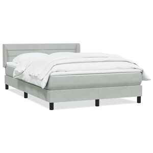 vidaXL &Kappa;&rho;&epsilon;&beta;ά&tau;&iota; Boxspring &mu;&epsilon; &Sigma;&tau;&rho;ώ&mu;&alpha; &Alpha;&nu;&omicron;&iota;&chi;&tau;ό &Gamma;&kappa;&rho;&iota; 160x210 &epsilon;&kappa;. &Beta;&epsilon;&lambda;&omicron;ύ&delta;&iota;&nu;&omicron;