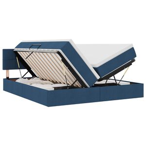 vidaXL &Kappa;&rho;&epsilon;&beta;ά&tau;&iota; &Alpha;&pi;&omicron;&theta;ή&kappa;&eta;&sigmaf; &mu;&epsilon; &sigma;&tau;&rho;ώ&mu;&alpha; &Mu;&pi;&lambda;&epsilon; 180 x 200 cm &Tau;&epsilon;&chi;&nu;&eta;&tau;ό &Delta;έ&rho;&mu;&alpha;