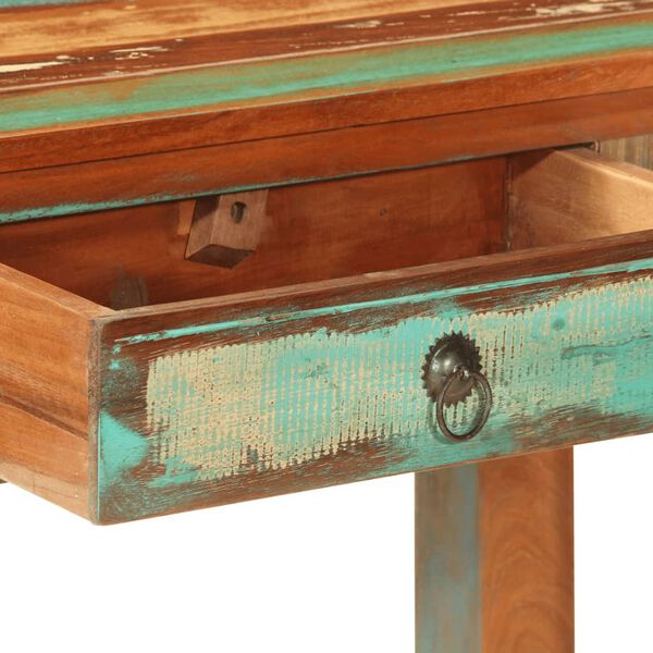 vidaXL Τραπέζι Κονσόλα 110 x 30 x 75 εκ. από Μασίφ Ανακυκλωμένο Ξύλο