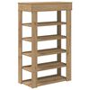 Ράφι παπουτσιών vidaXL Artisan Oak 60x30x98 cm Κατασκευασμένο ξύλο