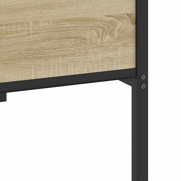 vidaXL Πλαίσιο Κρεβατιού Χωρ. Στρώμα Sonoma Δρυς 107x203 εκ. Επ. Ξύλο