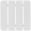 vidaXL Πλευρικό Τραπέζι Adirondack Λευκό 38 x 38 x 46 εκ. HDPE