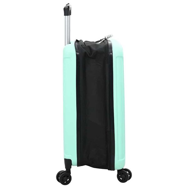 vidaXL Βαλίτσα Πράσινο της μέντας 34 x 23 x 55.5 εκ. ΑΒΣ Πλαστικό