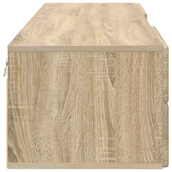 vidaXL Ντουλάπι TV Sonoma Δρυς 150 x 39 x 30 εκ Επεξεργασμένο ξύλο