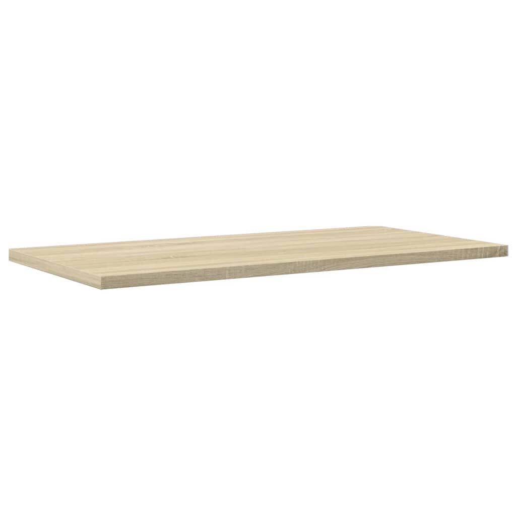 vidaXL Ράφια Βιβλιοθήκης 4 τεμ. Sonoma Δρυς 60x30x1,5 εκ. Μοριοσανίδα