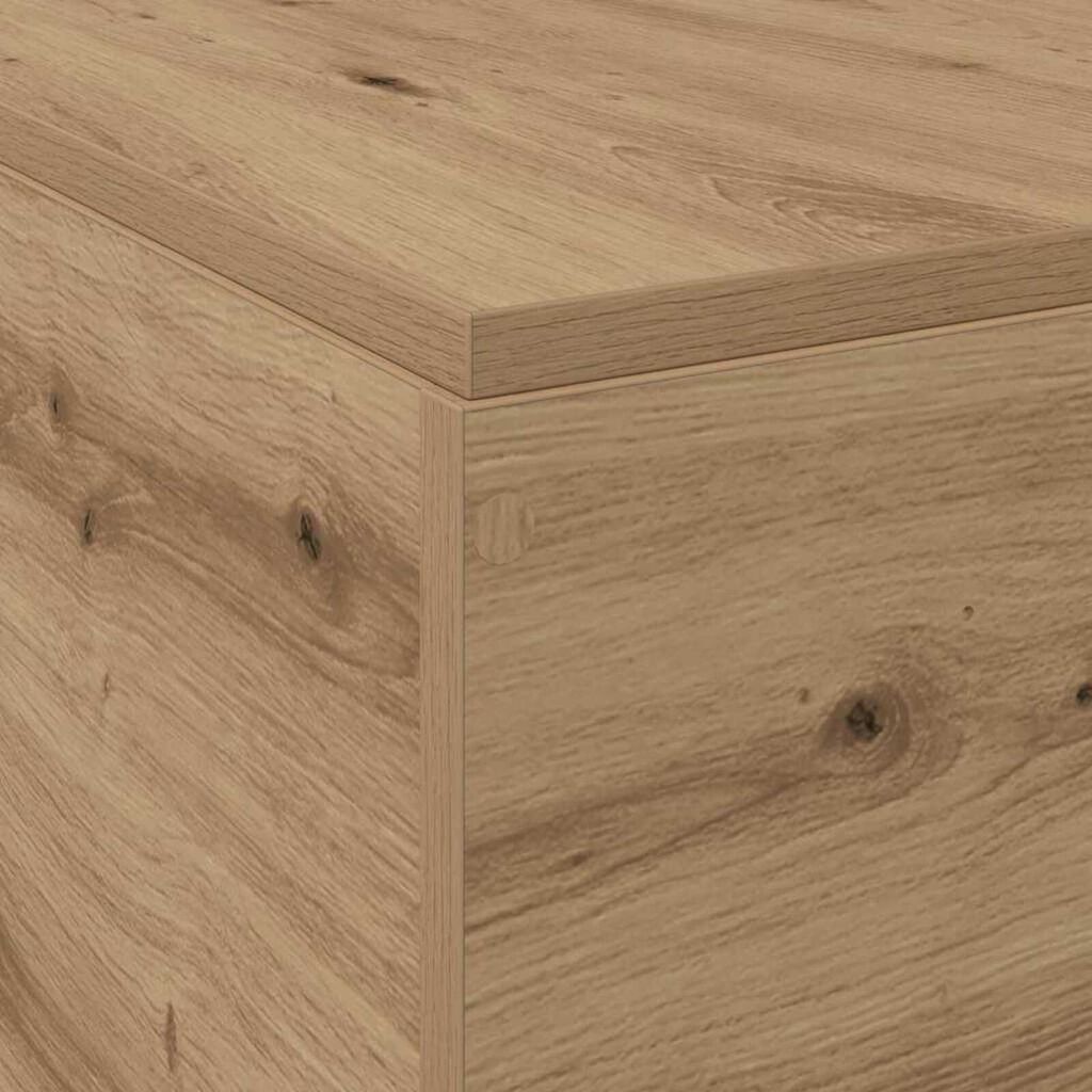 vidaXL Σκελετός Κρεβατιού artisan δρυς 190 x 135 x 31.5 εκ.