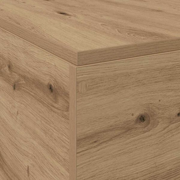 vidaXL Σκελετός Κρεβατιού artisan δρυς 190 x 135 x 31.5 εκ.