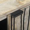 vidaXL Ντουλάπι TV Λευκό 105 x 33 x 46 εκ. Μασίφ ξύλο μάνγκο