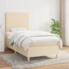 vidaXL &Kappa;&rho;&epsilon;&beta;ά&tau;&iota; Boxspring &mu;&epsilon; &Sigma;&tau;&rho;ώ&mu;&alpha; &Kappa;&rho;&epsilon;&mu; 100 x 200 &epsilon;&kappa;. &Upsilon;&phi;&alpha;&sigma;&mu;ά&tau;&iota;&nu;&omicron;