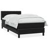 vidaXL &Kappa;&rho;&epsilon;&beta;ά&tau;&iota; Boxspring &mu;&epsilon; &Sigma;&tau;&rho;ώ&mu;&alpha; &Mu;&alpha;ύ&rho;&omicron; 80x220 &epsilon;&kappa;. &Beta;&epsilon;&lambda;&omicron;ύ&delta;&iota;&nu;&omicron;
