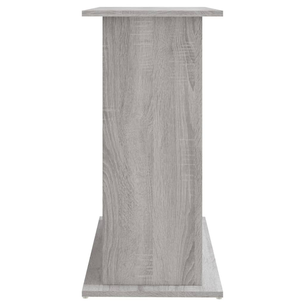 vidaXL Βάση Ενυδρείου Γκρι Sonoma 81x36x73 εκ. από Επεξεργασμένο Ξύλο