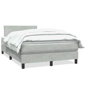 vidaXL &Kappa;&rho;&epsilon;&beta;ά&tau;&iota; Boxspring &mu;&epsilon; &Sigma;&tau;&rho;ώ&mu;&alpha; &Alpha;&nu;&omicron;&iota;&chi;&tau;ό &Gamma;&kappa;&rho;&iota; 120x210 &epsilon;&kappa;. &Beta;&epsilon;&lambda;&omicron;ύ&delta;&iota;&nu;&omicron;