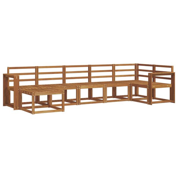 vidaXL &Sigma;&epsilon;&iota;&rho;ά &Kappa;&alpha;&nu;&alpha;&pi;έ &Epsilon;&xi;&omega;&tau;&epsilon;&rho;&iota;&kappa;&omicron;ύ 7 pcs &Phi;&upsilon;&sigma;&iota;&kappa;ό &Sigma;&tau;&epsilon;&rho;&epsilon;ό &Xi;ύ&lambda;&omicron; &Alpha;&kappa;&alpha;&kappa;ί&alpha;&sigmaf;