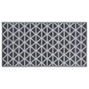 vidaXL Χαλί εξωτερικού χώρου ARAKIL Μαύρο 160x230 cm PP