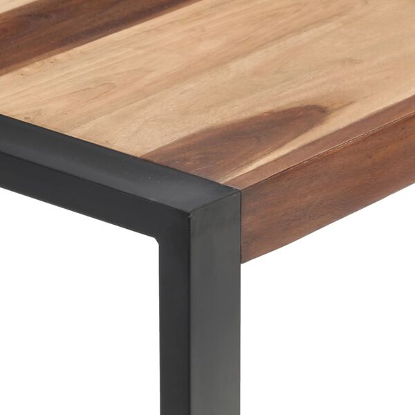 vidaXL Τραπεζαρία 120x60x75 εκ. από Μασίφ Ξύλο