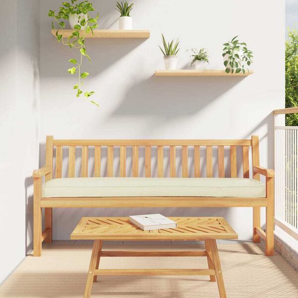 vidaXL Σετ Μαξιλαριών Πάγου 2 pcs Κρεμ 200 x 40 x 8 εκ. Ύφασμα Oxford