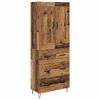 vidaXL Highboard &Pi;&alpha;&lambda;&iota;ό &Xi;ύ&lambda;&omicron; 69,5 x 34 x 180 &epsilon;&kappa;. &Epsilon;&pi;&epsilon;&xi;&epsilon;&rho;&gamma;&alpha;&sigma;&mu;έ&nu;&omicron; &xi;ύ&lambda;&omicron;