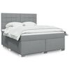 vidaXL &Kappa;&rho;&epsilon;&beta;ά&tau;&iota; Boxspring &mu;&epsilon; &Sigma;&tau;&rho;ώ&mu;&alpha; &Alpha;&nu;&omicron;&iota;&chi;&tau;ό &Gamma;&kappa;&rho;&iota; 180x200 &epsilon;&kappa;. &Upsilon;&phi;&alpha;&sigma;&mu;ά&tau;&iota;&nu;&omicron;