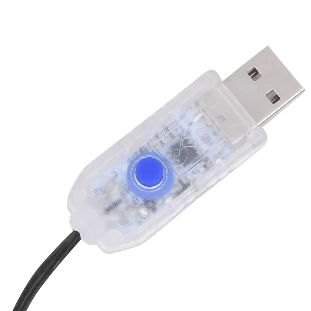vidaXL Χριστουγεννιάτικα Λαμπάκια Χταπόδι 300 LED Μπλε 300 εκ.