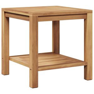 vidaXL &Tau;&rho;&alpha;&pi;&epsilon;&zeta;ά&kappa;&iota; &sigma;&alpha;&lambda;&omicron;&nu;&iota;&omicron;ύ &mu;&epsilon; &rho;ά&phi;&iota; &Kappa;&alpha;&phi;έ 45 x 45 x 45 cm &Sigma;&tau;&epsilon;&rho;&epsilon;ό &Xi;ύ&lambda;&omicron; &Tau;ί&kappa;
