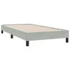 vidaXL Box Spring &kappa;&rho;&epsilon;&beta;ά&tau;&iota; &mu;&epsilon; &sigma;&tau;&rho;ώ&mu;&alpha; &alpha;&nu;&omicron;&iota;&chi;&tau;ό &gamma;&kappa;&rho;&iota; 90x210 cm &Beta;&epsilon;&lambda;&omicron;ύ&delta;&iota;&nu;&omicron;
