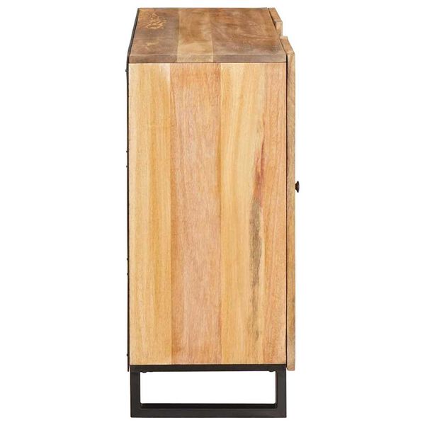 vidaXL Highboard &mu;&epsilon; &alpha;&pi;&omicron;&theta;ή&kappa;&epsilon;&upsilon;&sigma;&eta; &Kappa;&alpha;&phi;έ 90 x 33 x 75 &epsilon;&kappa; &Sigma;&tau;&epsilon;&rho;&epsilon;ό &xi;ύ&lambda;&omicron; &mu;ά&nu;&gamma;&kappa;&omicron;