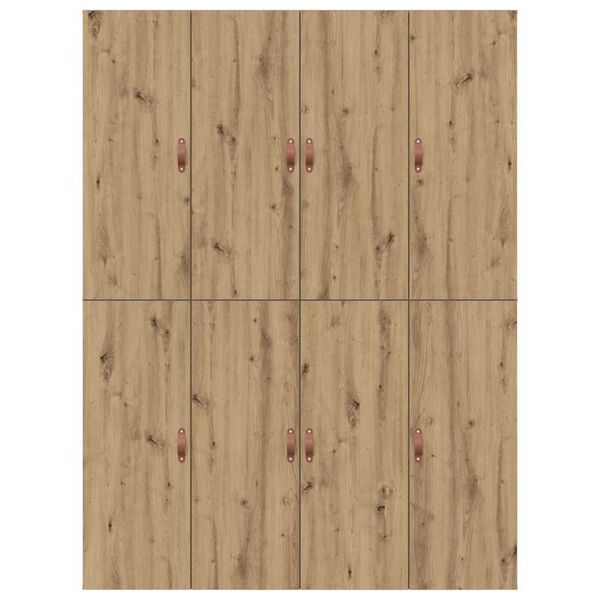 vidaXL Σκελετός Κρεβατιού artisan δρυς 200 x 160 x 31.5 εκ.