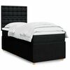 vidaXL &Kappa;&rho;&epsilon;&beta;ά&tau;&iota; Boxspring &mu;&epsilon; &Sigma;&tau;&rho;ώ&mu;&alpha; &Mu;&alpha;ύ&rho;&omicron; 90x190 &epsilon;&kappa;.&Upsilon;&phi;&alpha;&sigma;&mu;ά&tau;&iota;&nu;&omicron;