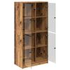 vidaXL Highboard &Pi;&alpha;&lambda;&iota;ό &Xi;ύ&lambda;&omicron; 68 x 37 x 142 &epsilon;&kappa; &Epsilon;&pi;&epsilon;&xi;&epsilon;&rho;&gamma;&alpha;&sigma;&mu;έ&nu;&omicron; &xi;ύ&lambda;&omicron;