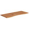 vidaXL Επιφάνεια Γραφείου Ορθογώνια 120x50x2,5 εκ. Μασίφ Ξύλο Ακακίας