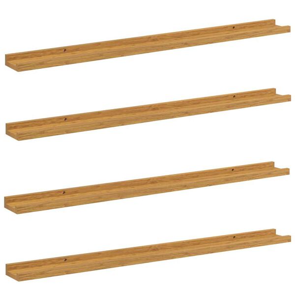 vidaXL &Rho;ά&phi;&iota; &Tau;&omicron;ί&chi;&omicron;&upsilon; 4 pcs &Mu;&pi;&epsilon;&zeta; 100 x 9 x 3 cm &Epsilon;&pi;&epsilon;&xi;&epsilon;&rho;&gamma;&alpha;&sigma;&mu;έ&nu;&omicron; &xi;ύ&lambda;&omicron;